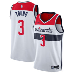 Nike - Trae Young Washington Wizards Unisex Swingman Jersey - Association Edition - White