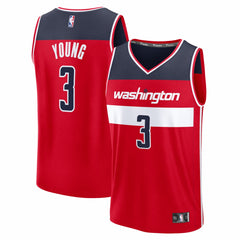 Fanatics - Trae Young Washington Wizards Fast Break Jersey - Icon Edition - Red