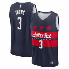 Fanatics - Trae Young Washington Wizards Fast Break - Statement Edition - Navy