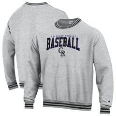 Colorado Rockies Champion Reverse Weave Sweatshirt Lifestyle