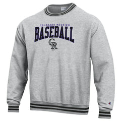 Colorado Rockies Champion Reverse Weave Sweatshirt Lifestyle