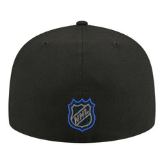 Edmonton Oilers - New Era Color Pop 59FIFTY Fitted Hat Black