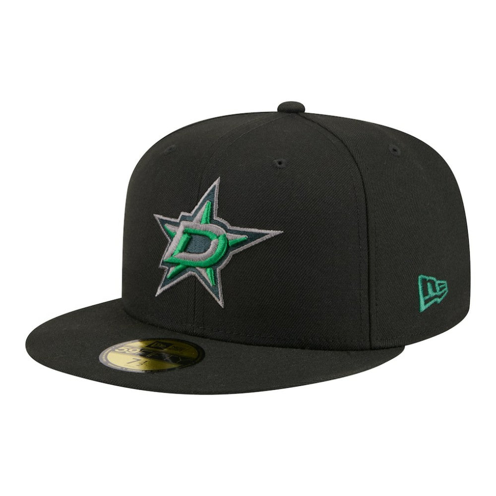 Dallas Stars - New Era Color Pop 59FIFTY Fitted Hat Black