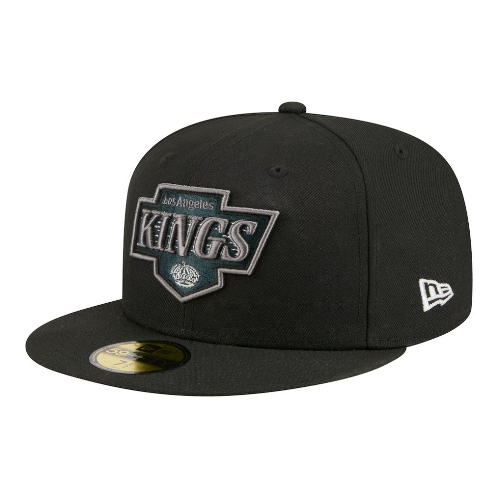 Los Angeles Kings - New Era Color Pop 59FIFTY Fitted Hat Black