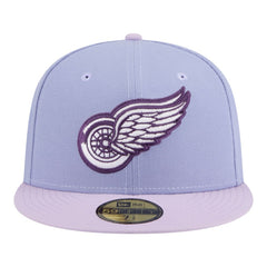 Detroit Red Wings - New Era Lavender Bloom 59FIFTY Fitted Hat Light Purple/Purple