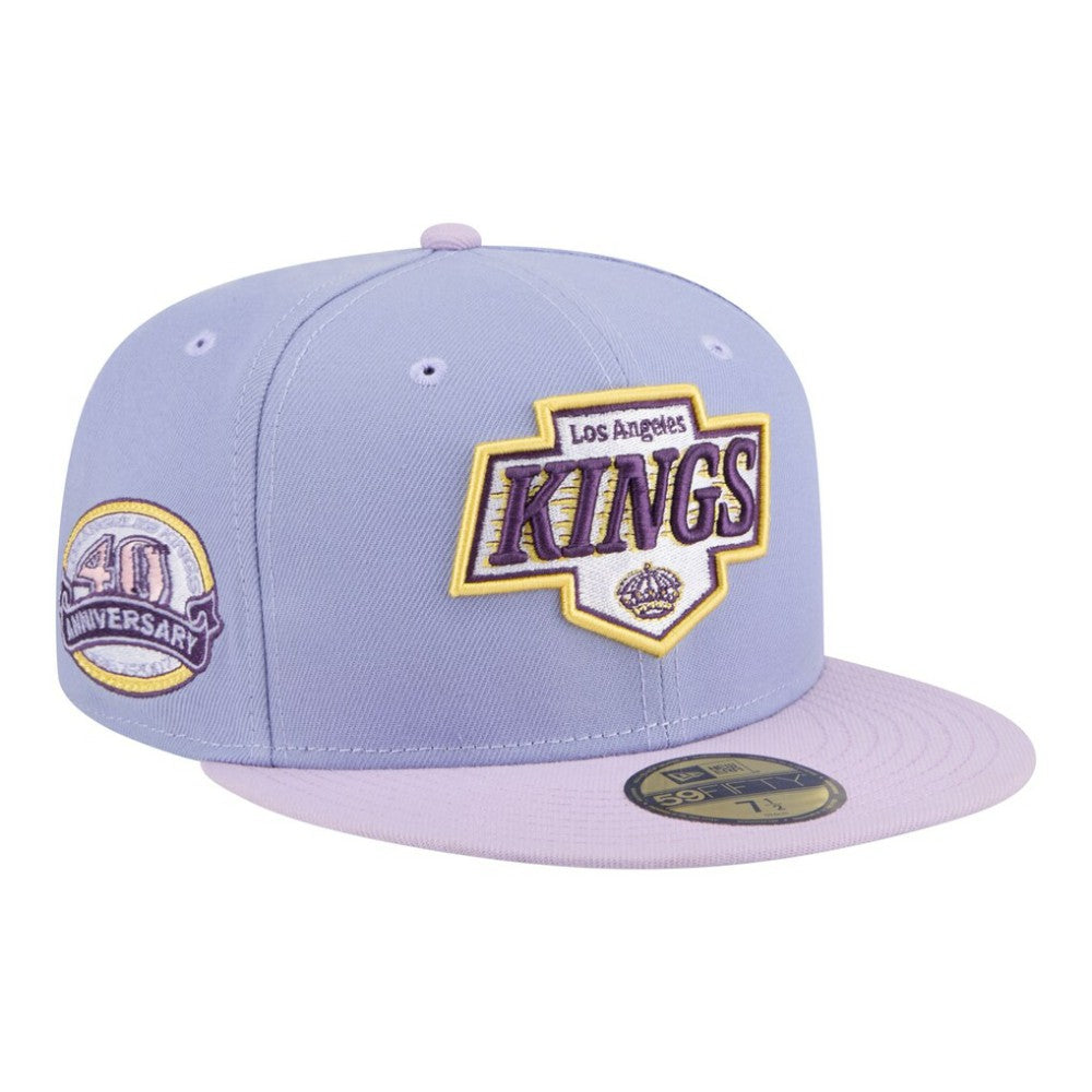 Los Angeles Kings - New Era Lavender Bloom 59FIFTY Fitted Hat Light Purple/Purple