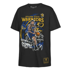 NBA - Stephen Curry Golden State Warriors Outerstuff Youth Chalked Up Player Name & Number T-Shirt - Black