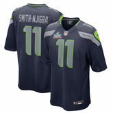 Jaxon Smith-Njigba Seattle Seahawks Super Bowl LX Patch Game Jersey College Navy - Nike