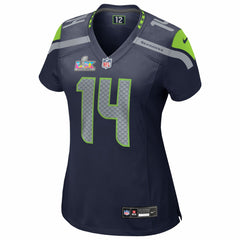 Sam Darnold Seattle Seahawks Women's Super Bowl LX Patch Game Jersey College Navy - Nike