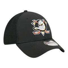 Anaheim Ducks - New Era Logo 39THIRTY Flex Hat Black