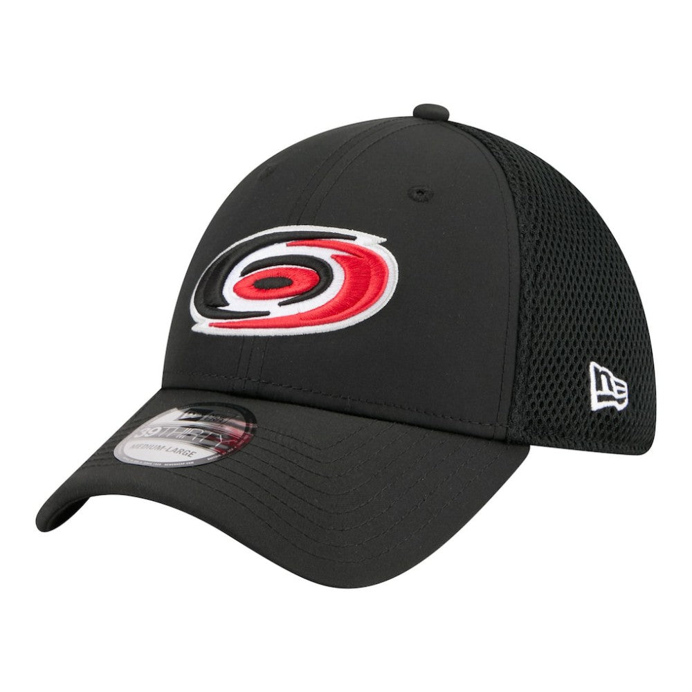 Carolina Hurricanes - New Era Logo 39THIRTY Flex Hat Black