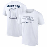 Jaxon Smith-Njigba Seattle Seahawks Tonal Name & Number T-Shirt White - NFL