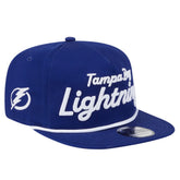 Tampa Bay Lightning - New Era Team Text Golfer Adjustable Hat Blue