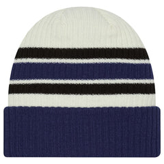 Tampa Bay Lightning - New Era Vintage Cuffed Knit Hat Cream/Blue