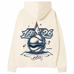 NBA - round21 Unisex 2026 NBA All-Star Game Court Shine Hoodie - Cream