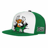Mitchell & Ness - Milwaukee Bucks Youth Mascot Snapback Hat - Green
