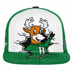 Mitchell & Ness - Milwaukee Bucks Youth Mascot Snapback Hat - Green