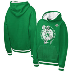 Mitchell & Ness - Boston Celtics Youth Playmaker Fashion Fleece Hoodie - Kelly Green