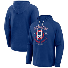 Chicago Cubs Darius Rucker Collection by Fanatics Raglan Hooded Long Sleeve T-Shirt Clearance