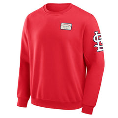 St. Louis Cardinals Darius Rucker Collection by Fanatics Washed Crew Neck Pullover Sweatshirt Lifestyle