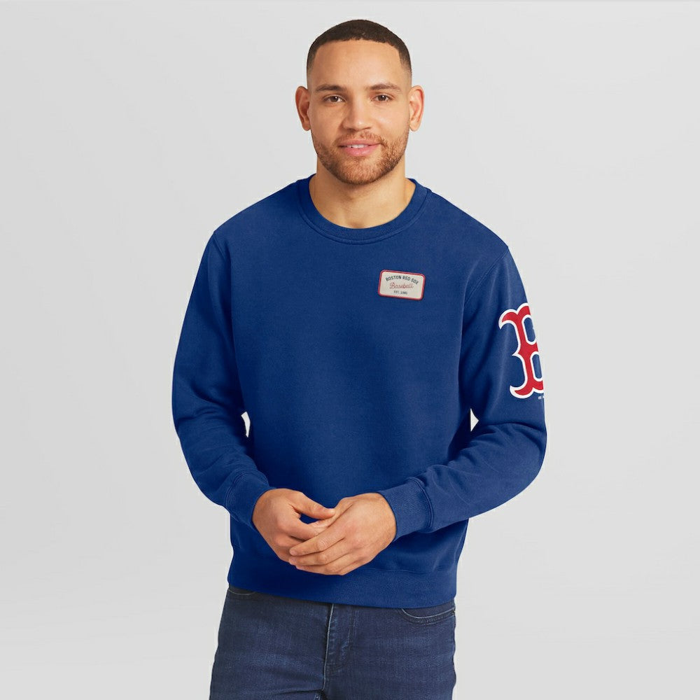 Boston Red Sox Darius Rucker Collection by Fanatics Washed Crew Neck Pullover Sweatshirt Online