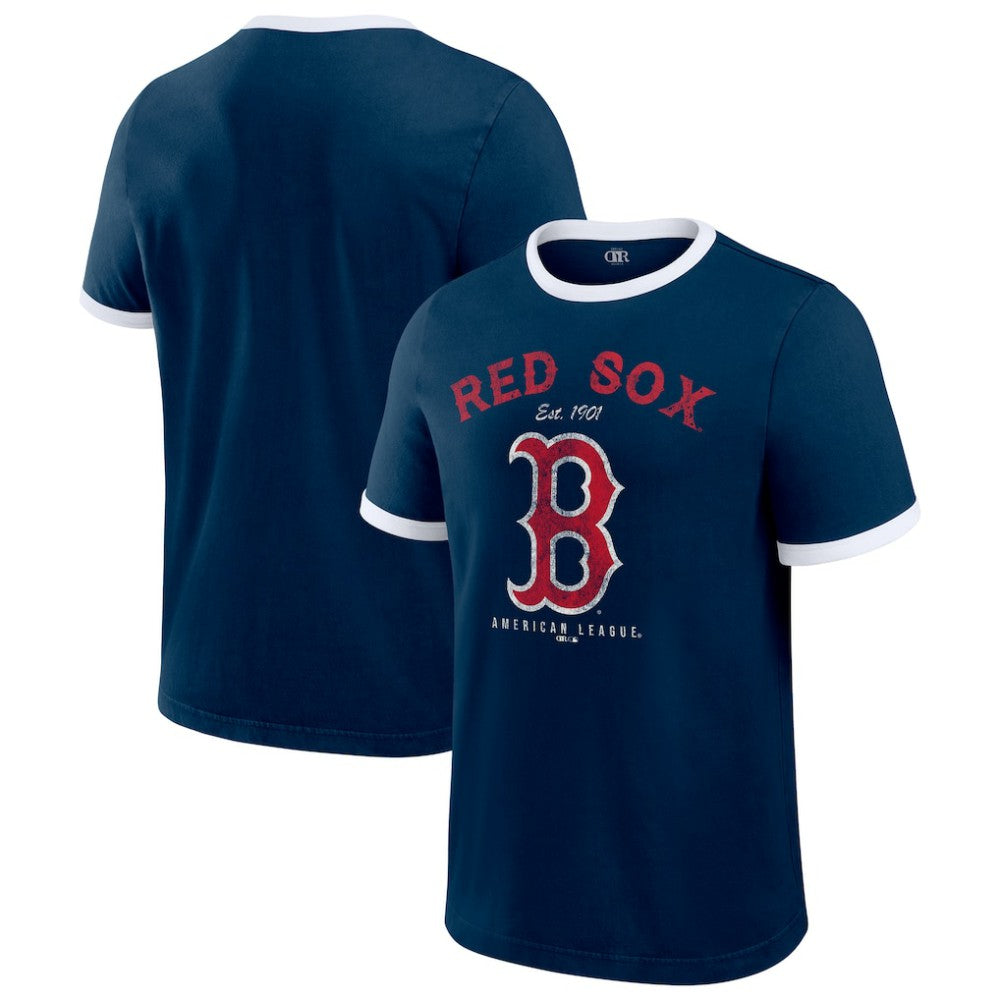 Boston Red Sox Darius Rucker Collection by Fanatics Washed Ringer T-Shirt Lifestyle