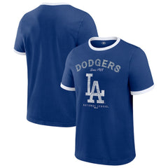 Los Angeles Dodgers Darius Rucker Collection by Fanatics Washed Ringer T-Shirt Lifestyle