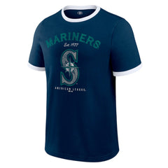 Seattle Mariners Darius Rucker Collection by Fanatics Washed Ringer T-Shirt Near Me