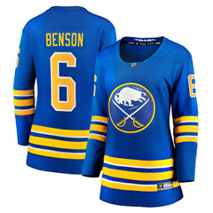 Zach Benson Buffalo Sabres - Fanatics Women's Home Breakaway Jersey Royal
