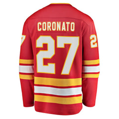 Matt Coronato Calgary Flames - Fanatics Home Breakaway Jersey Red