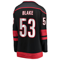 Jackson Blake Carolina Hurricanes - Fanatics Women's Home Breakaway Jersey Black