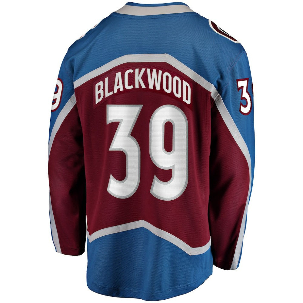 Mackenzie Blackwood Colorado Avalanche Fanatics Home Breakaway Jersey - Burgundy | NHL Jerseys