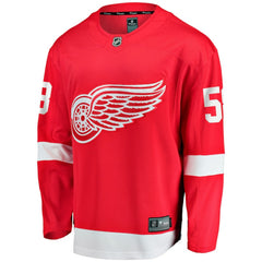 Emmitt Finnie Detroit Red Wings - Fanatics Home Breakaway Jersey Red