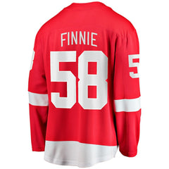 Emmitt Finnie Detroit Red Wings - Fanatics Home Breakaway Jersey Red