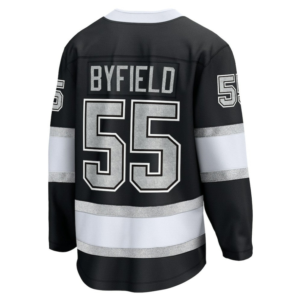 Quinton Byfield Los Angeles Kings Fanatics Home Breakaway Jersey - Black | NHL Jerseys