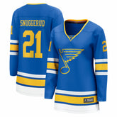 Jimmy Snuggerud St. Louis Blues - Fanatics Women's Home Breakaway Jersey Blue