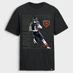 Colston Loveland Chicago Bears T-Shirt Black - NFL