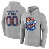 Tampa Bay Lightning - 2026 NHL Stadium Series Personalized Name & Number Hoodie Gray