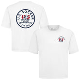 USMNT Levelwear Luxe Signature Knit Transit T-Shirts - White