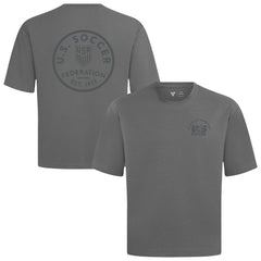 USMNT Levelwear Luxe Signature Knit Transit T-Shirts - Gray