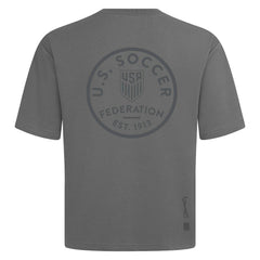 USMNT Levelwear Luxe Signature Knit Transit T-Shirts - Gray