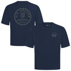 USMNT Levelwear Luxe Signature Knit Transit T-Shirts - Navy