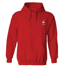 France National Team Vive La Fete Women's Impressions Artwork Hoodie - Red