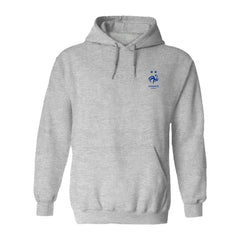 France National Team Vive La Fete Women's Impressions Artwork Hoodie - Gray