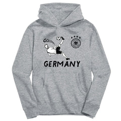Germany National Team Vive La Fete Youth Chilena Style Hoodie - Gray