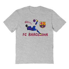 Barcelona Vive La Fete Youth Chilena Style T-Shirts - Gray