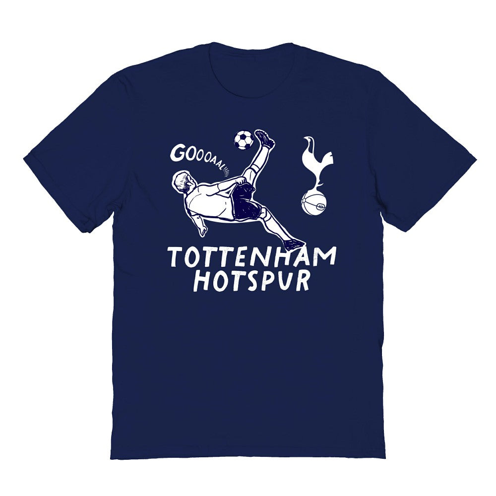 Tottenham Hotspur Vive La Fete Youth Chilena Style T-Shirts - Navy