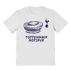 Tottenham Hotspur Vive La Fete Youth Chilena Style T-Shirts - White