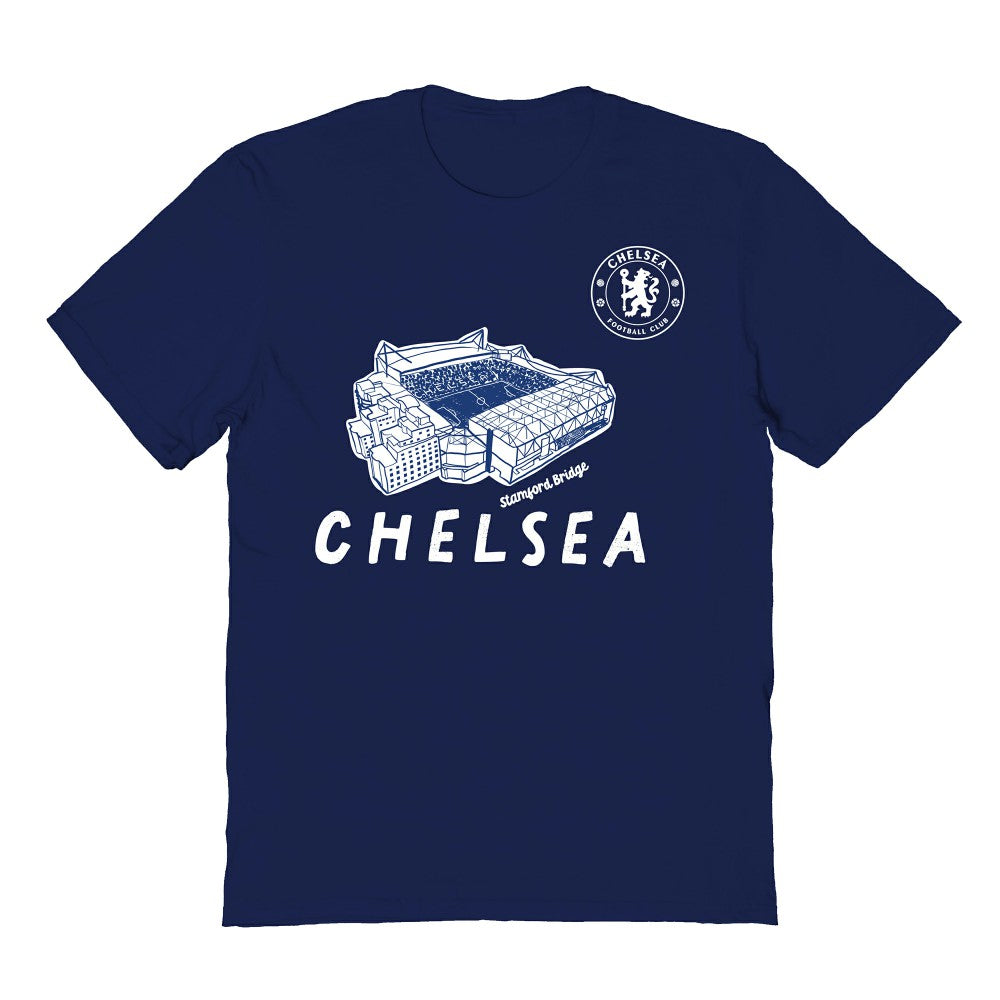 Chelsea Vive La Fete Youth Chilena Style T-Shirts - Navy