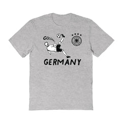 Germany National Team Vive La Fete Women's Chilena Style T-Shirts - Gray
